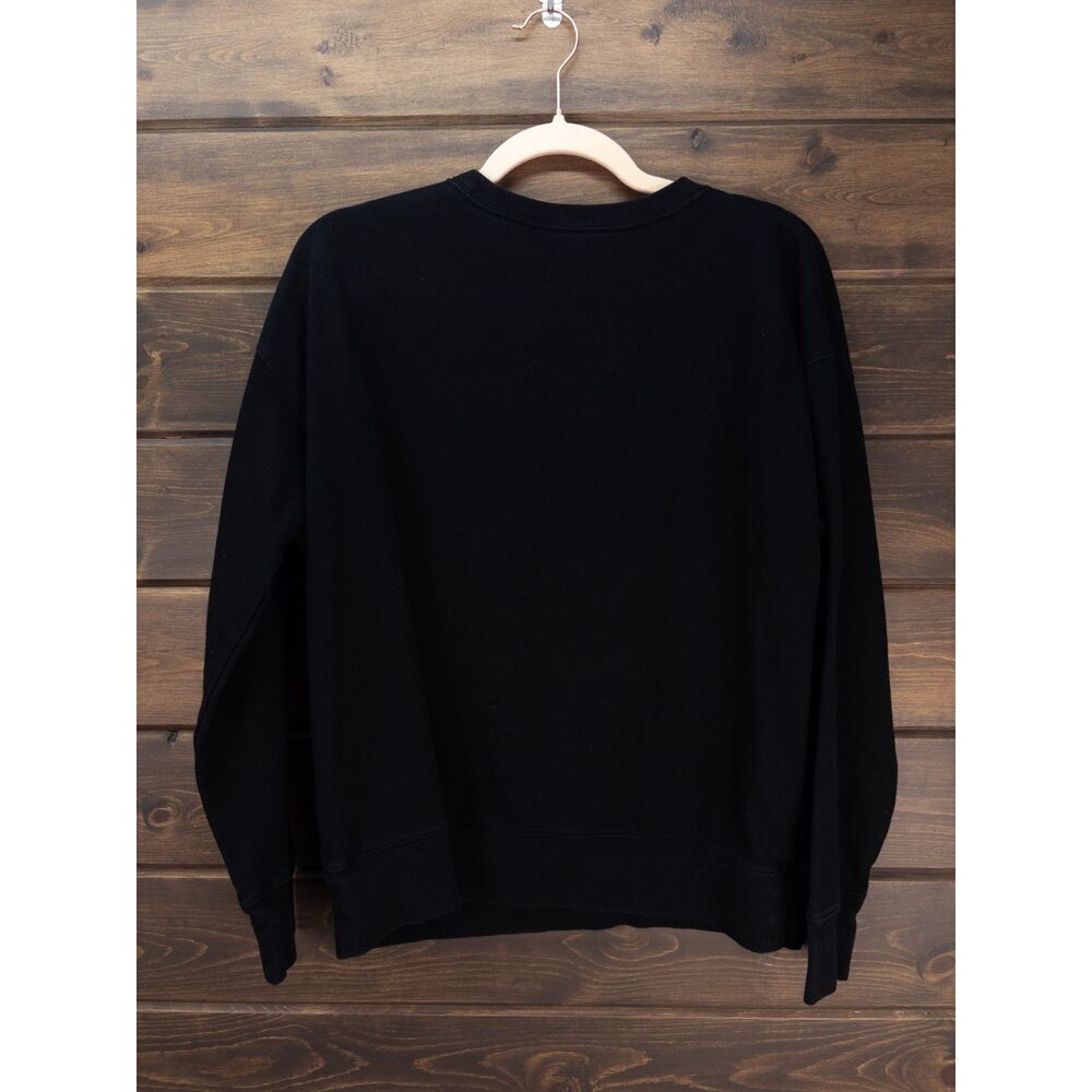 Lauren Ralph Lauren Cozette French Terry Southwest Sweatshirt Black Medium - Picture 2 of 8